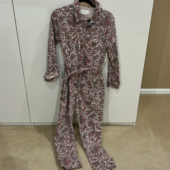ANTHROPOLOGIE Paisley Jumpsuit. NWT. Size XS - Picture 1 of 9